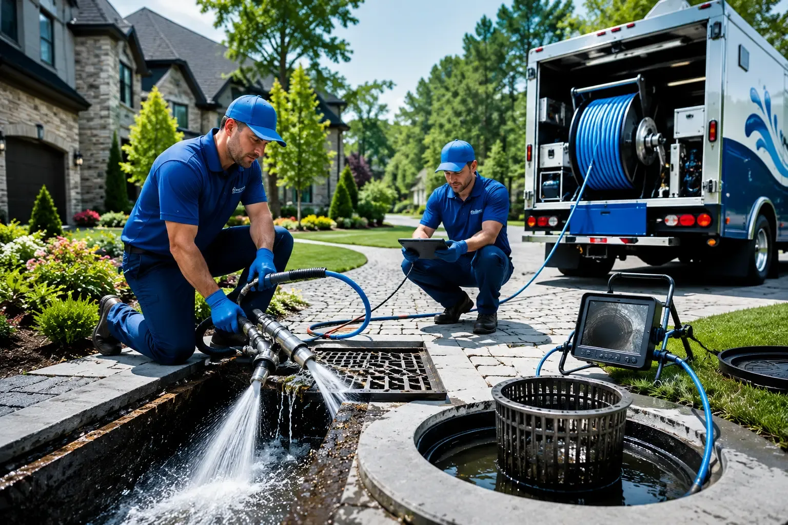 Local outdoor drain cleaning professionals in Kinde, MI
